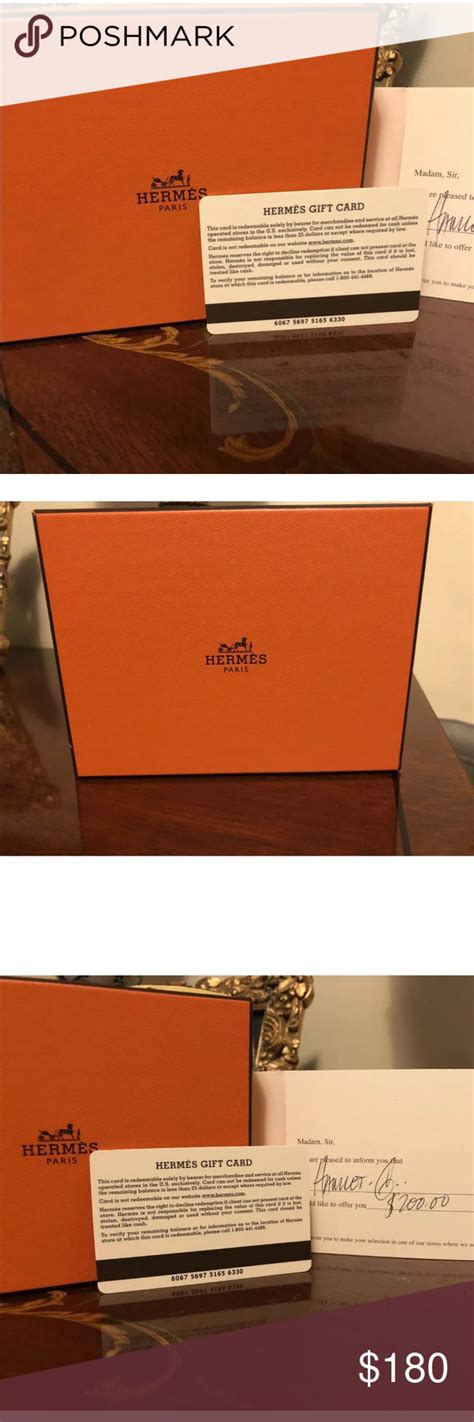 hermes gifts card
